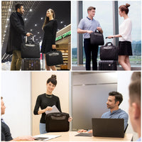 EVERKI ADVANCE BRIEFCASE | Fits up to 17.3 inch laptops | Trolley handle pass-through | Ergonomic two-way shoulder strap Everki