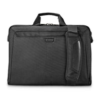 EVERKI LUNAR BRIEFCASE | Fits up to 18.4 inch laptops | Leather handles and accents | Trolley handle pass-through Everki
