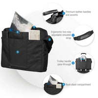 EVERKI EKB417BK18 LUNAR fits up to18.4'' NOTEBOOK BRIEFCASE BAG - 8