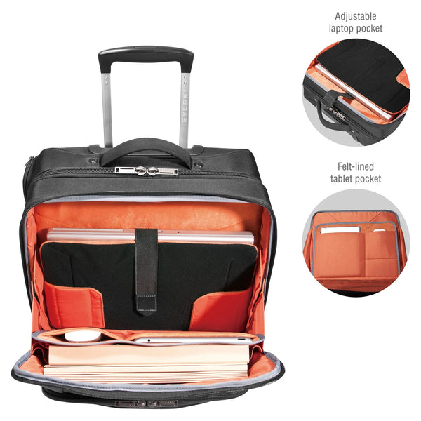 EVERKI Journey Laptop Trolley Bag: 11-16 inch Rolling Business Travel Luggage