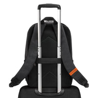 EVERKI LIGHT BACKPACK | Fits up to 15.6 inch laptops | Hidden stash pocket | Felt-lined laptop and tablet pockets Everki