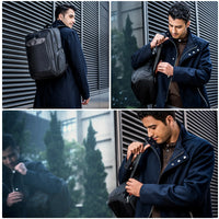 EVERKI ADVANCE BACKPACK | Fits up to 15.6 inch laptops | Hidden stash pocket | Trolley handle pass-through Everki