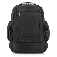EVERKI CONTEMPRO BACKPACK | Fits up to 18.4 inch | Dedicated pockets for keybpard; headphones; and tech gear | Rain cover Everki