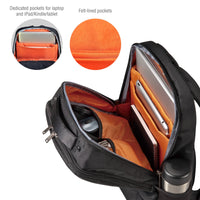 EVERKI STUDIO BACKPACK | Fits up to 14.1 inch laptops | Slim profile | Hidden stash pocket | Trolley handle pass-through Everki