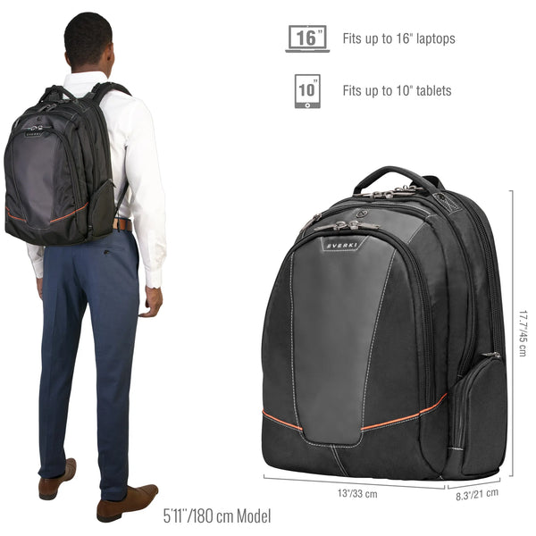 EVERKI EKP119 FLIGHT 16'' NOTEBOOK BACKPACK