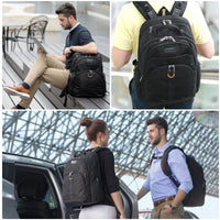 EVERKI ATLAS BACKPACK | Fits up to 15.6 inch laptops | Travel friendly | Opens 180° | 5-Point balance strap system Everki