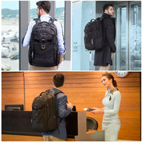 EVERKI BUSINESS BACKPACK | Fits up to 18.4 inch laptops | Rain cover | Heavy-duty zippers and pulls Everki