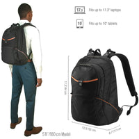 EVERKI GLIDE BACKPACK | Fits up to 17.3 inch laptops | Reflective strips | Hidden strap pocket | Corner guard protection Everki