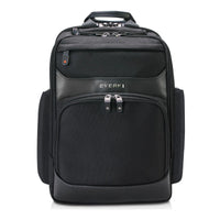 EVERKI ONYX BACKPACK | Fits up to 17.3 inch laptops | Black | Discreet RFID-safe pocket | Travel friendly | Opens 180° Everki