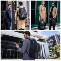 EVERKI CONCEPT BACKPACK | Fits up to 17.3 inch laptops | Travel friendly | Opens 180° | Hard-shell quick-access sunglasses case Everki