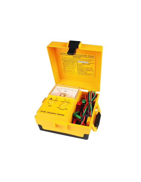 ELCB/RCD Analog Tester: Check Electrical Safety, Wiring, and Polarity