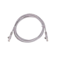 Cat5e Ethernet Patch Cable - 2m Grey - Network Cable RJ45 - Computer LAN Cable - Data Cord