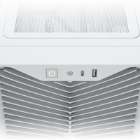 3200D RS Mid-Tower PC Case; 3x RS120 fans incl - White.