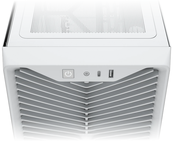 3200D RS Mid-Tower PC Case; 3x RS120 fans incl - White.-CC-9011335-WW