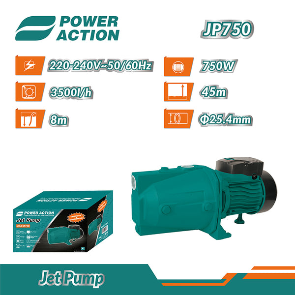 750W Electric Jet Water Pump JP750