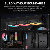 3500X RS-R ARGB Tempered Glass Mid-Tower PC Case; Black