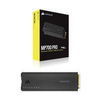 Corsair MP700 PRO 2TB M.2 NVMe PCIe Gen. 5 x4 SSD with Cooler; Read Up To 12 400MB/s; Write up to 11 800MB/s Corsair