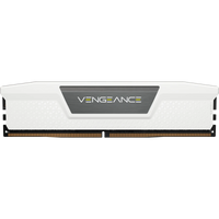 Corsair VENGEANCE® 32GB (2 x 16GB) DDR5 DRAM 5200 C40 Memory Kit; 40-40-40-77; 1.25V; Intel XMP White. .