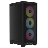 iCUE 2000D RGB AIRFLOW Black Mini-ITX PC Case; 3x 2.5'' Drive Bays; Up to 360mm Radiator compatible; 2x 120mm fan incl-CC-9011246-WW