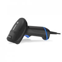 HR33 Marlin 2D CMOS Mega Pixel Handheld Reader with 3.5 mtr. coiledUSB cable(CBL030UA)and autosense. Incl. smart adjustable stnd