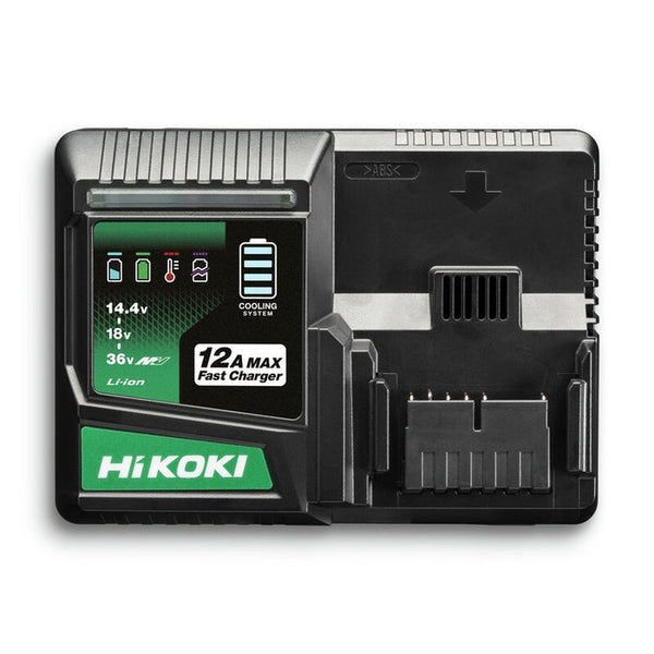 Hikoki Multi Volt Super fast charger with USB charging port, Charging Current 12A- UC36YSL2W0Z