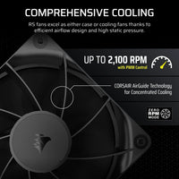 Corsair RS120 120mm PWM Fans Triple Pack Corsair