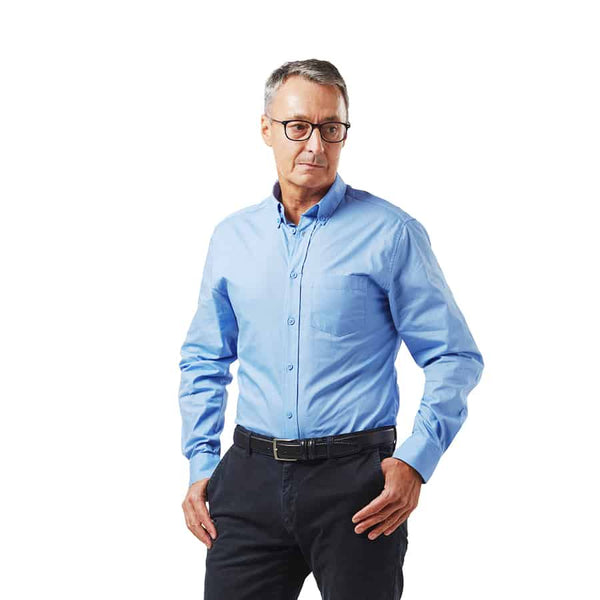 DROMEX SHIRT FORMAL LONG SLEEVE SKY BLUE [L]  DW-FORMLS-SB-L