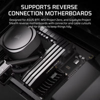 FRAME 5000D RS Mid-Tower PC Case; 4x RS 140 PWM Fans; 2x 2.5'' ; 1x 3.5''; Black.-CC-9011307-WW