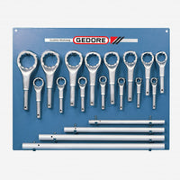 Gedore Single ended ring spanner set 19 pcs 24-85 mm = 6049250