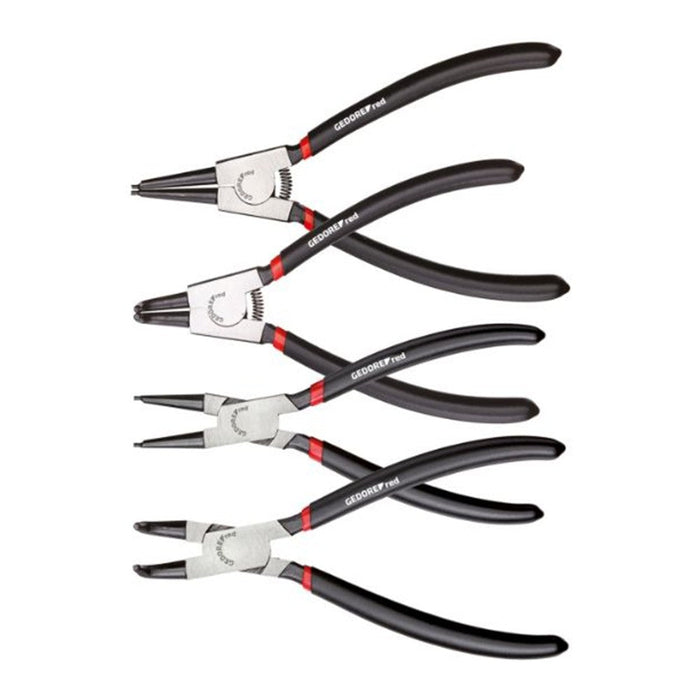 Gedore R28002004 Circlip pliers set strght+offset 4pcs | 3301156