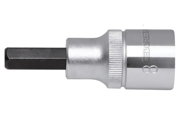 Gedore Screwdriver bit socket 1|2 size17mm l.55mm - 3300368