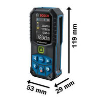 Bosch GLM 50-27 CG Laser Distance Measurer: Professional Green Laser Measuring Tool for Accurate Distance Measurement