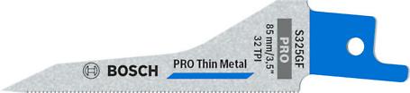 Bosch - PRO Thin Metal S325GF Blade  1.25x7x85 m - 2608658987