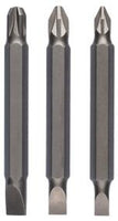 Bosch - D/Ended S/Driver Bits  Sl/Pz 3Pc - 2609255958