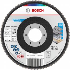 Bosch - Flap Disc X451 115mm T27 120 - 2608626136