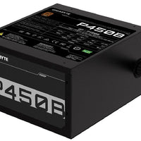 Gigabyte PSU P450B Bronze Certified 450W - 3 Year Warranty; 24/20-pin x 1; CPU 4+4-pin x 1; PCI-E 6+2-pin x 2; SATA x 6; Peri x3 Gigabyte
