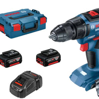 Bosch Cordless Impact Drill GSB 18V-50 Professional with 2 x 5amp batteries and charger - 06019H5101 -