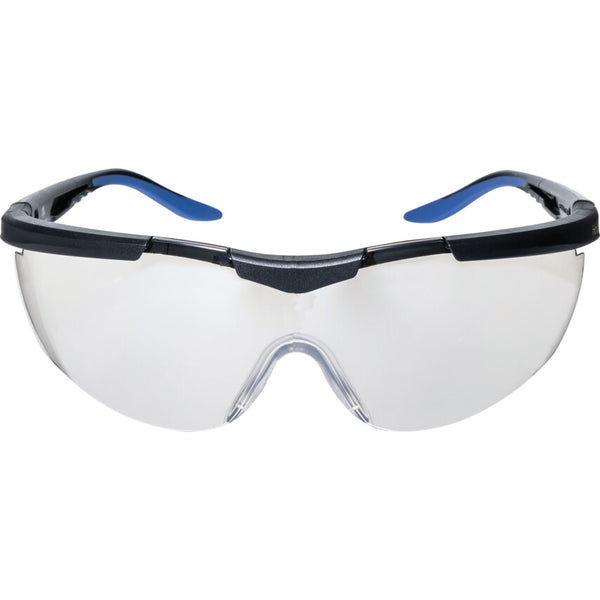HALO I/O Safety Glasses Comfort Ratch Et Armen166 1FT - Protective Eyewear for Work, Clear Lens Safety Glasses