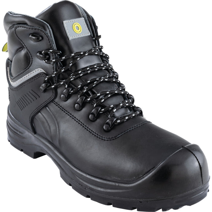 Cromwell Waterproof Black Safety Boot S3 SRC - Size 6. Durable Work Boots, Slip Resistant, Construction Footwear