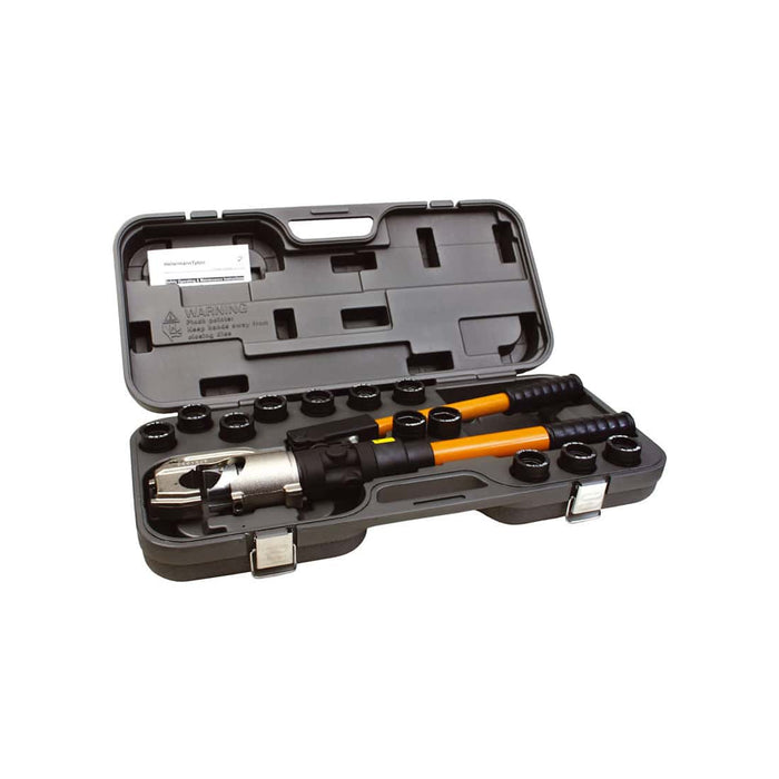 HellermannTyton : Hand Hydraulic Crimp Tool 50 to 400mm Squared - (HYCP400BKT)