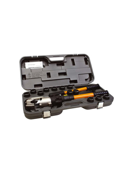 HellermannTyton : Hand Hydraulic Crimp Tool 50 to 400mm Squared - (HYCP400BKT)