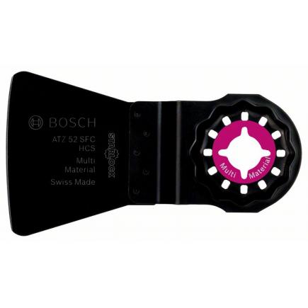 Bosch ATZ 52 SFC Starlock HCS Multi-Material Flexible Scraper - Oscillating Multi-Tool Attachment