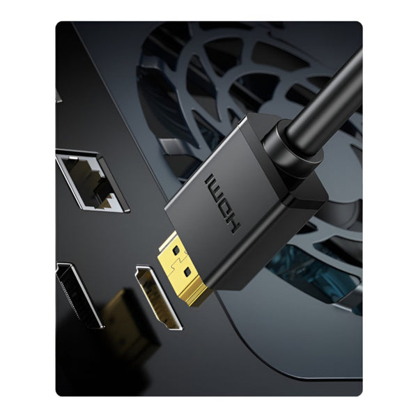 UGREEN HD104-10106 HDMI 4K Cable Male to Male Black 1m - Black