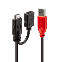 LINDY HDMI M TO F WITH USB POWER INJECTOR (41080) - ADA-HDMI-USB-PWR-L