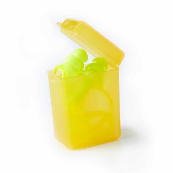 DROMEX EARPLUG RUBBER CORDED GREEN IN CASE  DR-090CI