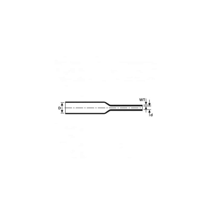 heatshrink lvr 190 95mm black