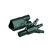 HellermannTyton : Heatshrink Moulded Shape 3-Way Outlet 3:1 3-Core Cable - (3041G)