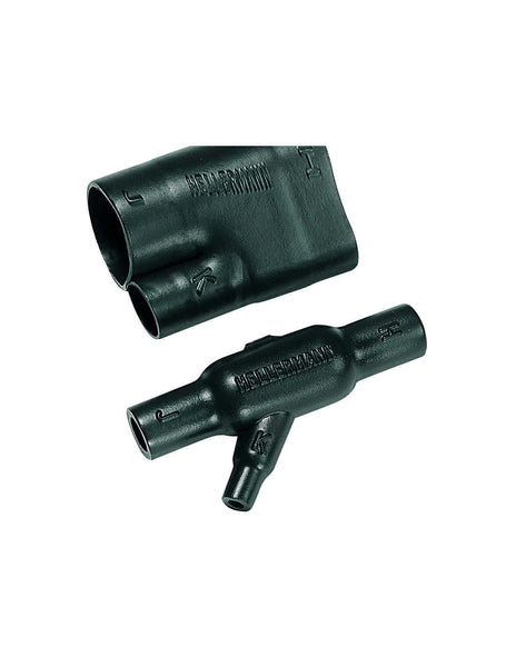 HellermannTyton : Heatshrink Moulded Shape T-Shaped Y-Angle 45 degrees - (13021G)