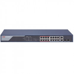 Hikvision Switch DS-3E1318P-EI 16P PoE Smart - NW297-1
