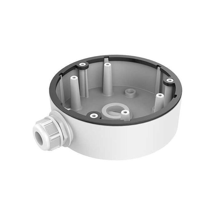 Hikvision Bracket Dome Junction Box - White | Round Electrical Box for Dome Cameras
